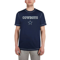 Dallas Cowboys New Era Third Down Puff Print T-Shirt - Navy T-shirts