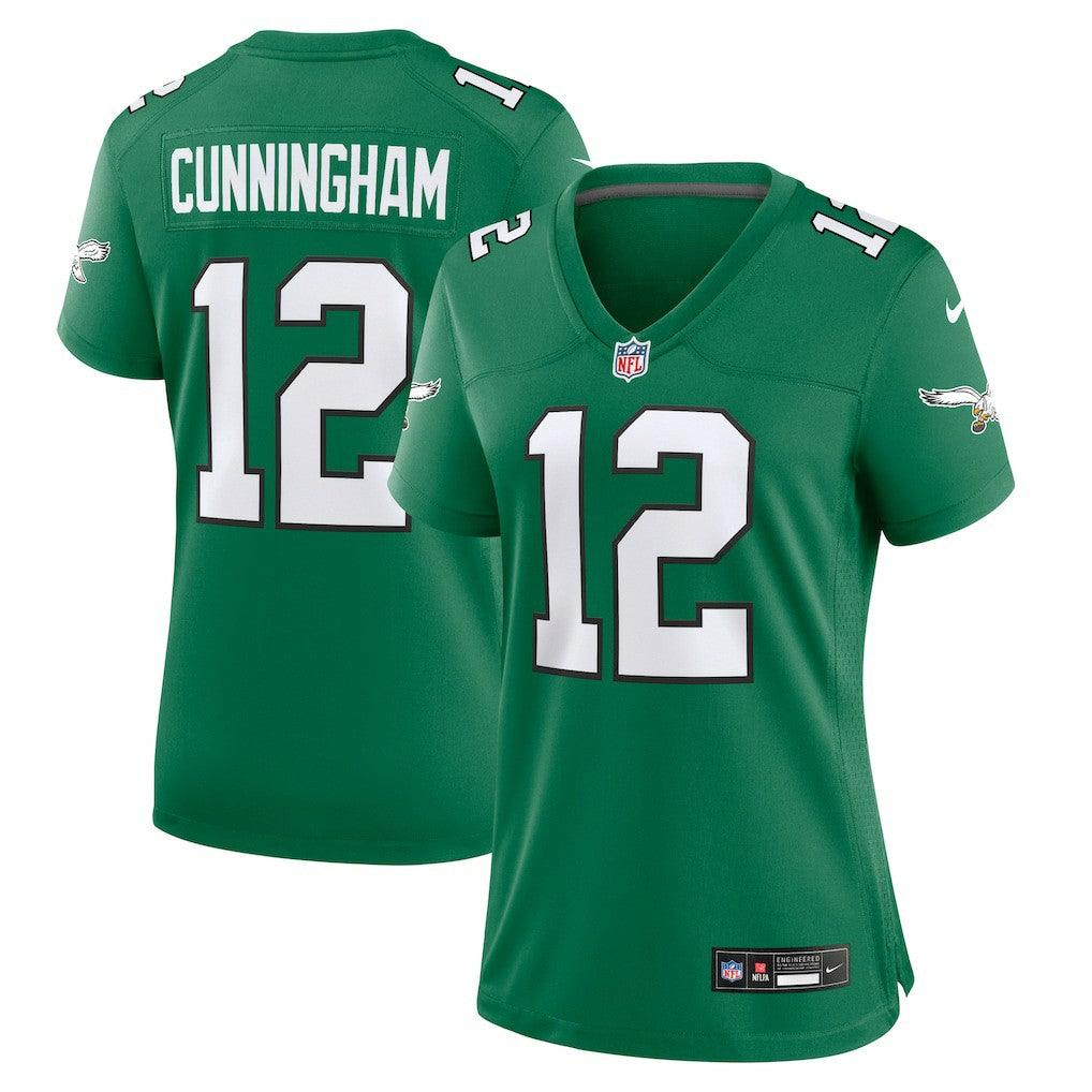 Randall Cunningham Philadelphia Eagles Women's Alternate Game Jersey - Kelly Green Jerseys