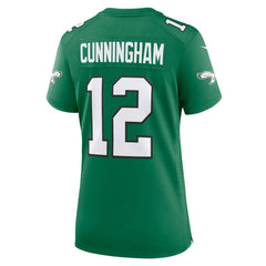 Randall Cunningham Philadelphia Eagles Women's Alternate Game Jersey - Kelly Green Jerseys
