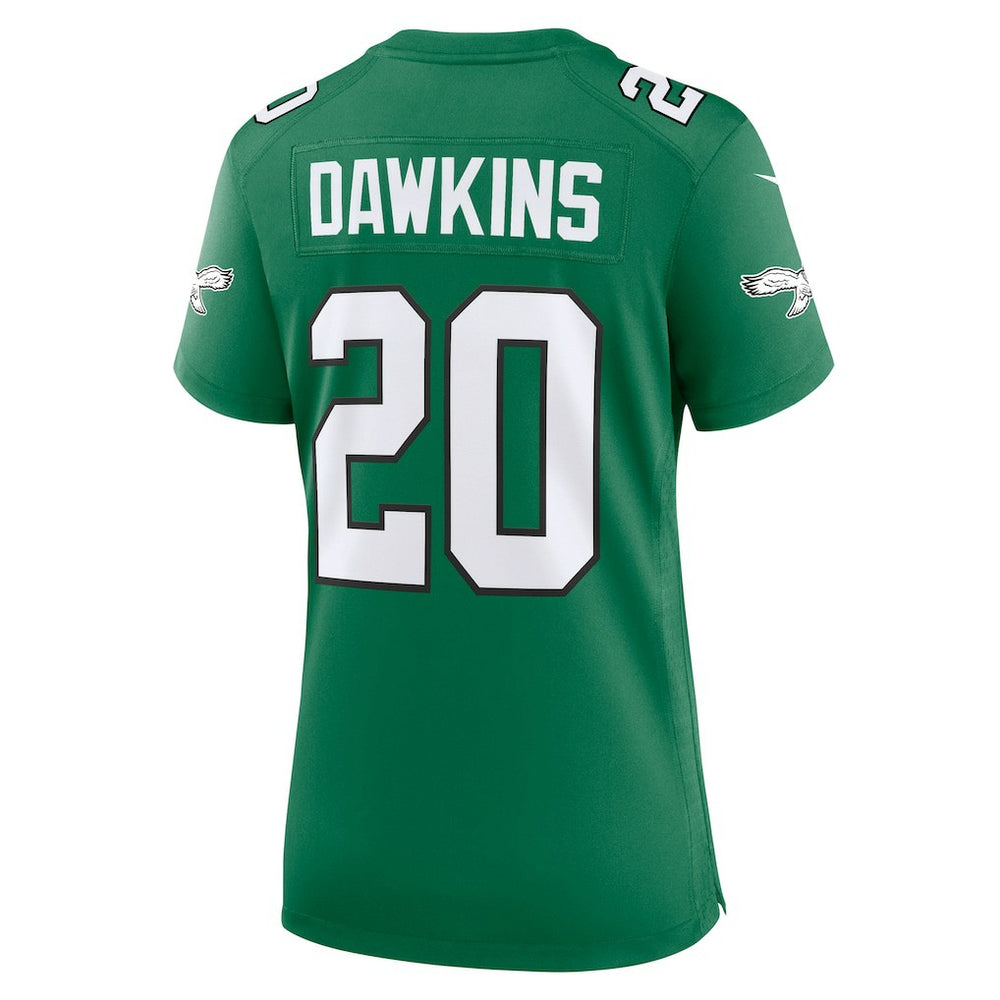 Brian Dawkins Philadelphia Eagles Women's Alternate Game Jersey - Kelly Green Jerseys