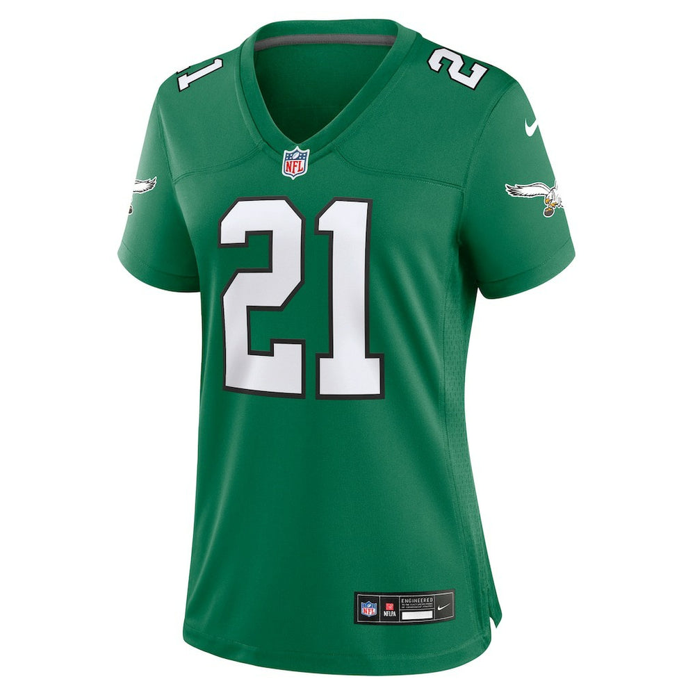 Eric Allen Philadelphia Eagles Women's Alternate Game Jersey - Kelly Green Jerseys