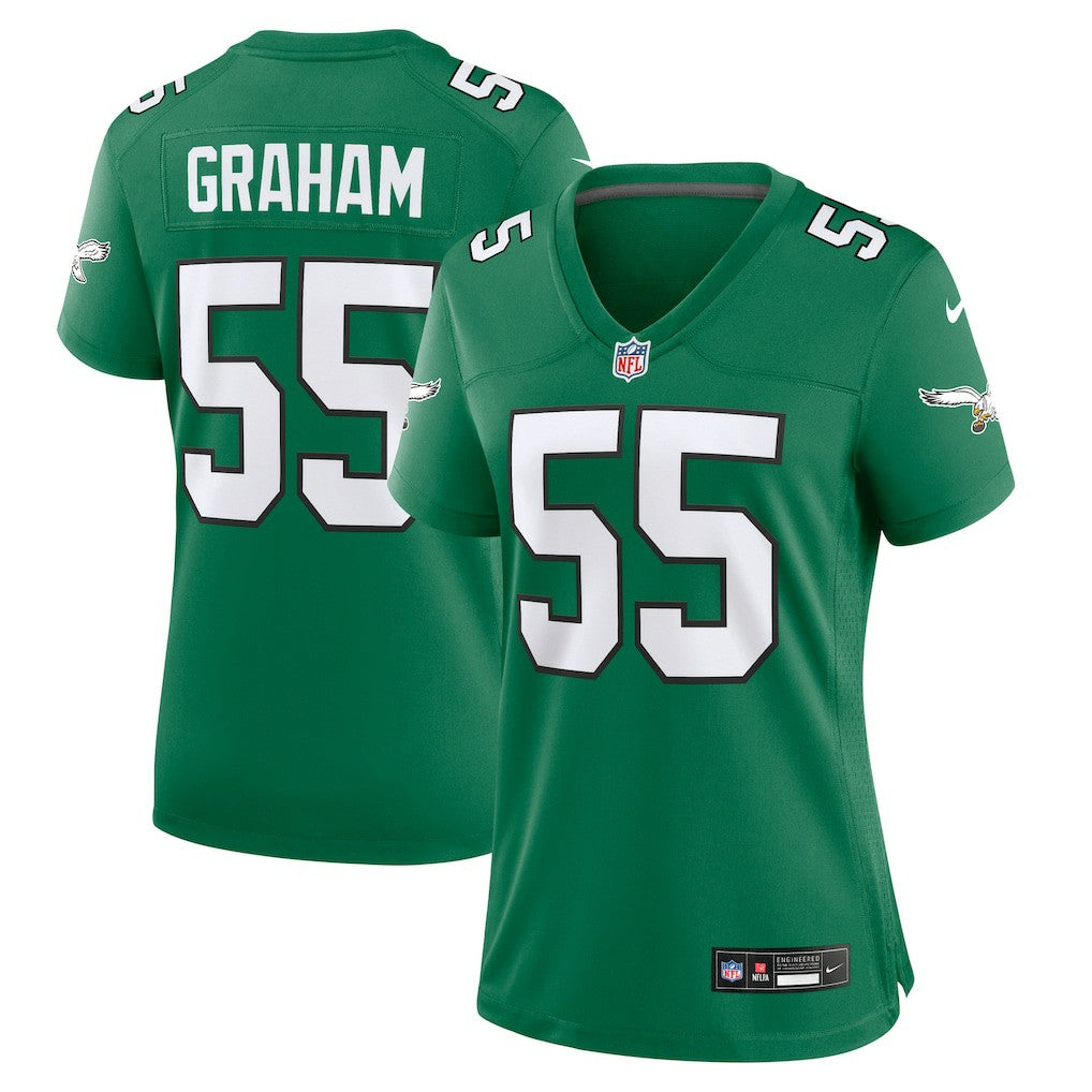 Brandon Graham Philadelphia Eagles Women's Alternate Game Jersey - Kelly Green Jerseys