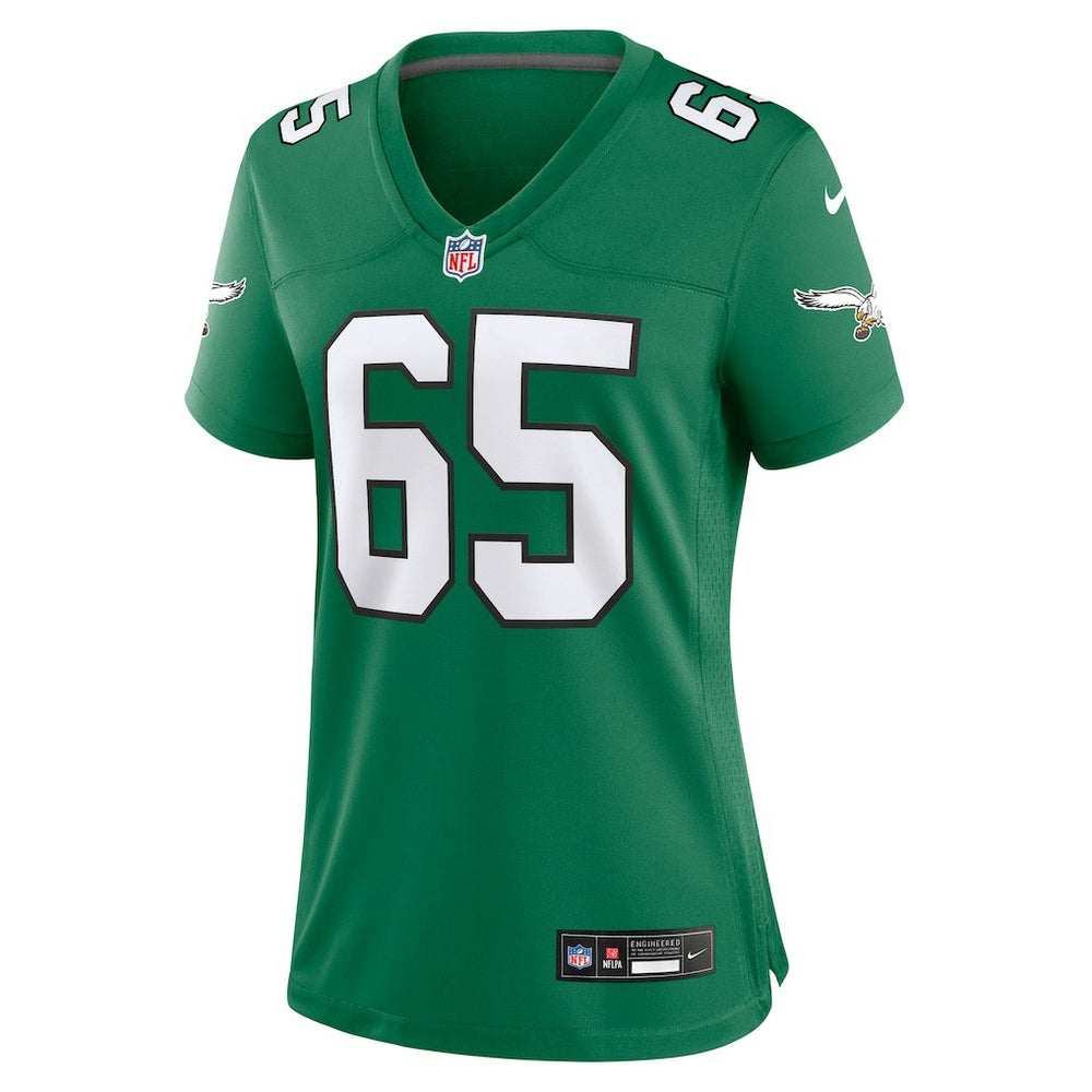Lane Johnson Philadelphia Eagles Women's Alternate Game Jersey - Kelly Green Jerseys