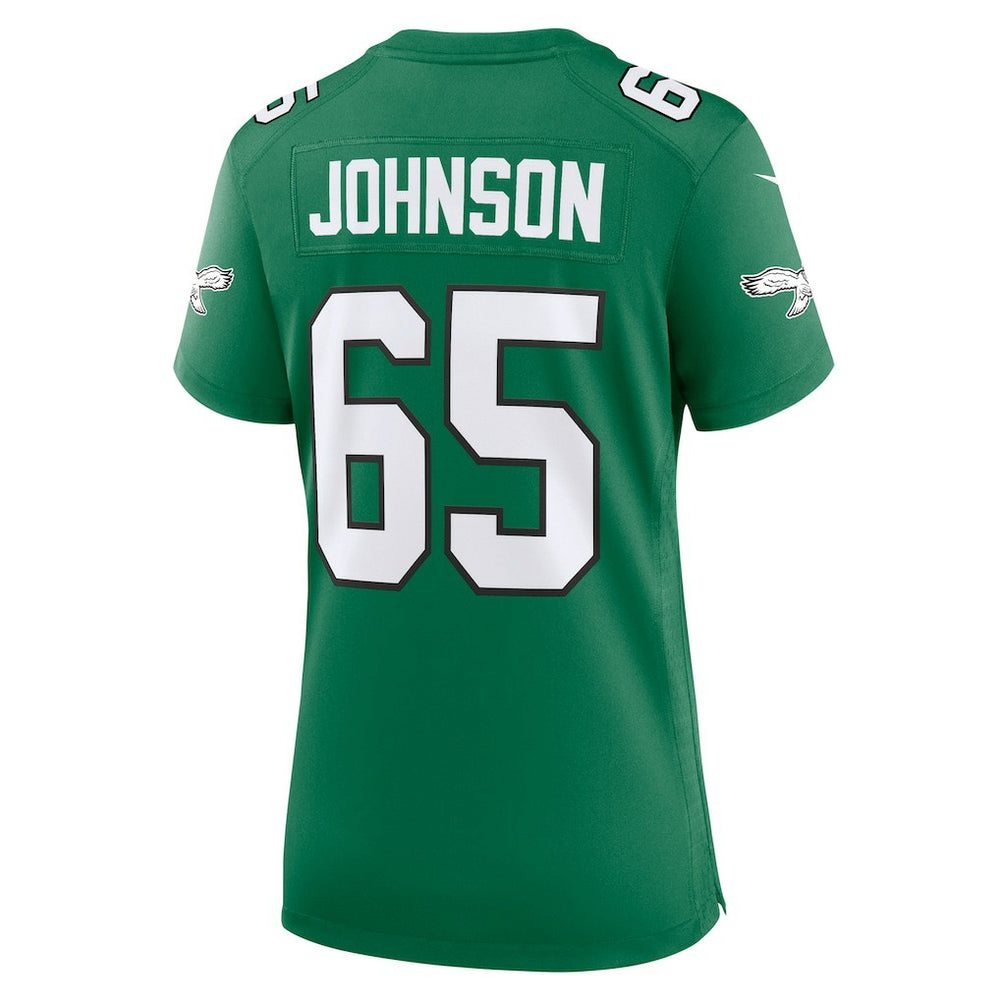 Lane Johnson Philadelphia Eagles Women's Alternate Game Jersey - Kelly Green Jerseys