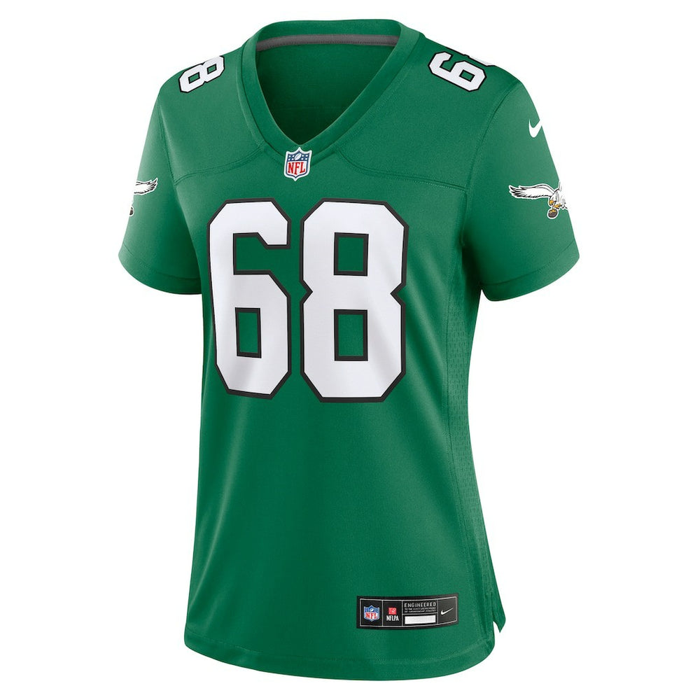 Jordan Mailata Philadelphia Eagles Women's Alternate Game Jersey - Kelly Green Jerseys