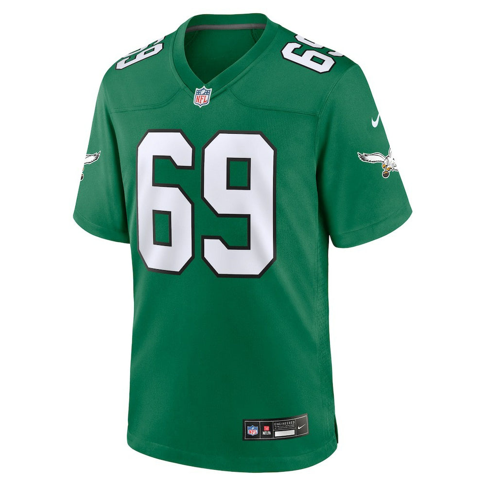 Landon Dickerson Philadelphia Eagles Alternate Game Jersey - Kelly Green Jerseys