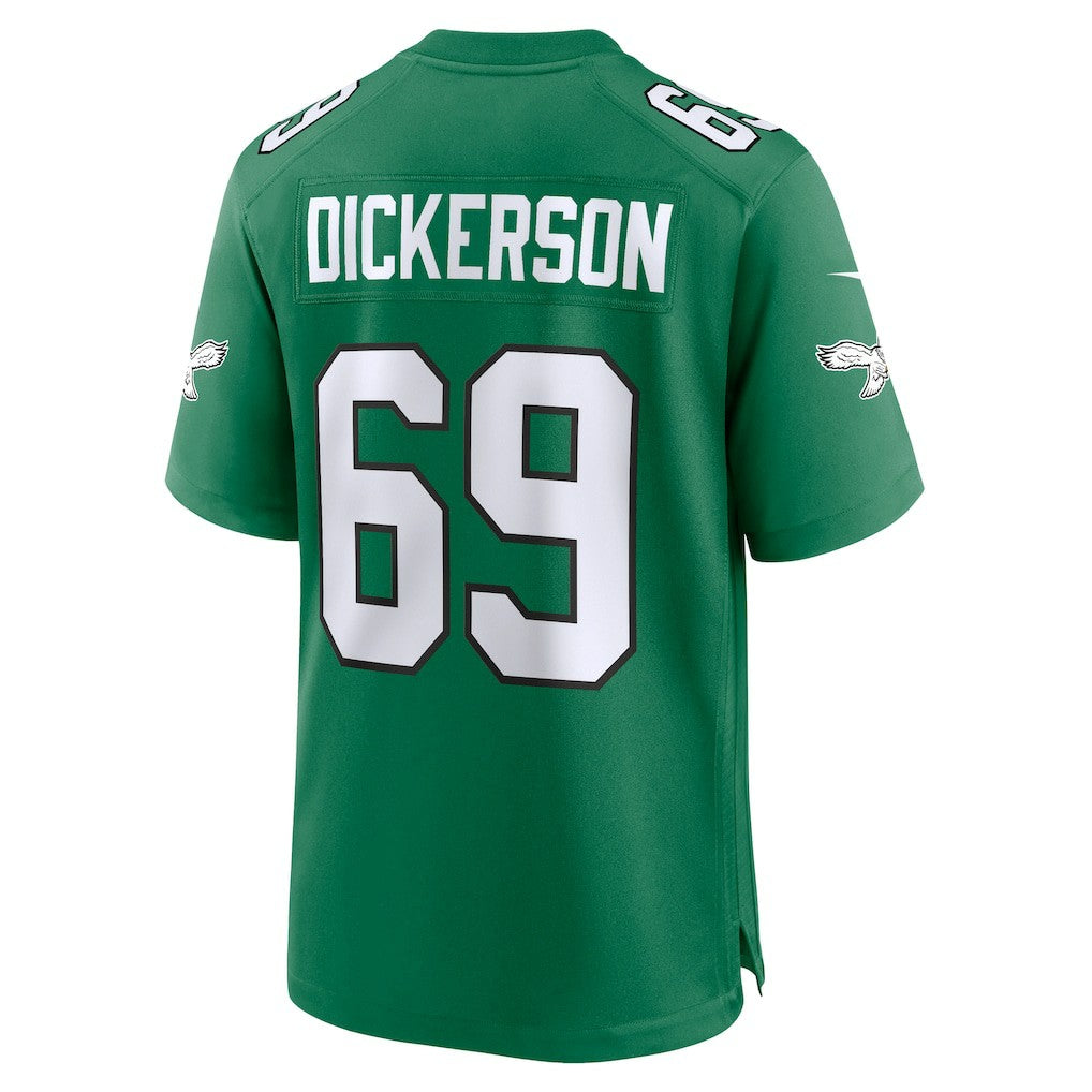 Landon Dickerson Philadelphia Eagles Alternate Game Jersey - Kelly Green Jerseys