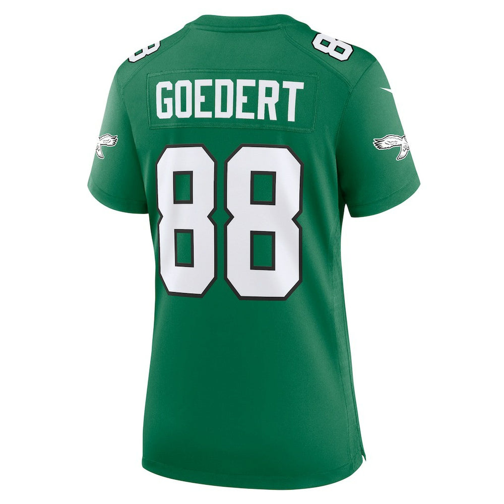 Dallas Goedert Philadelphia Eagles Women's Alternate Game Jersey - Kelly Green Jerseys