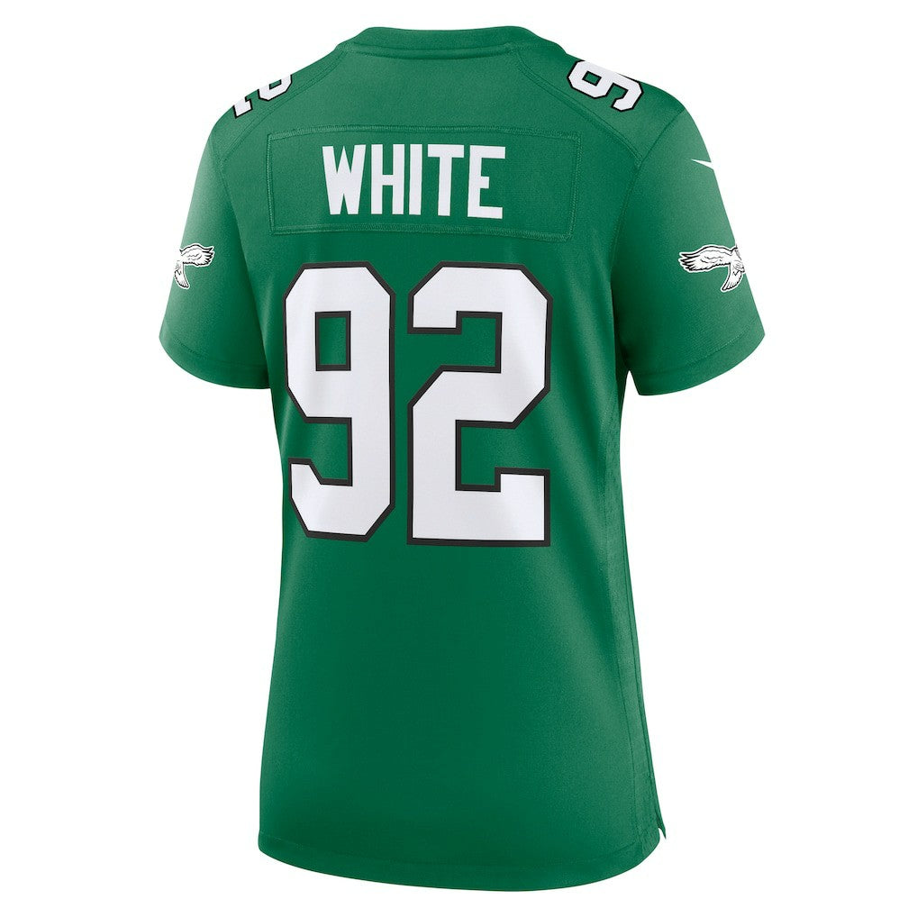 Reggie White Philadelphia Eagles Women's Alternate Game Jersey - Kelly Green Jerseys