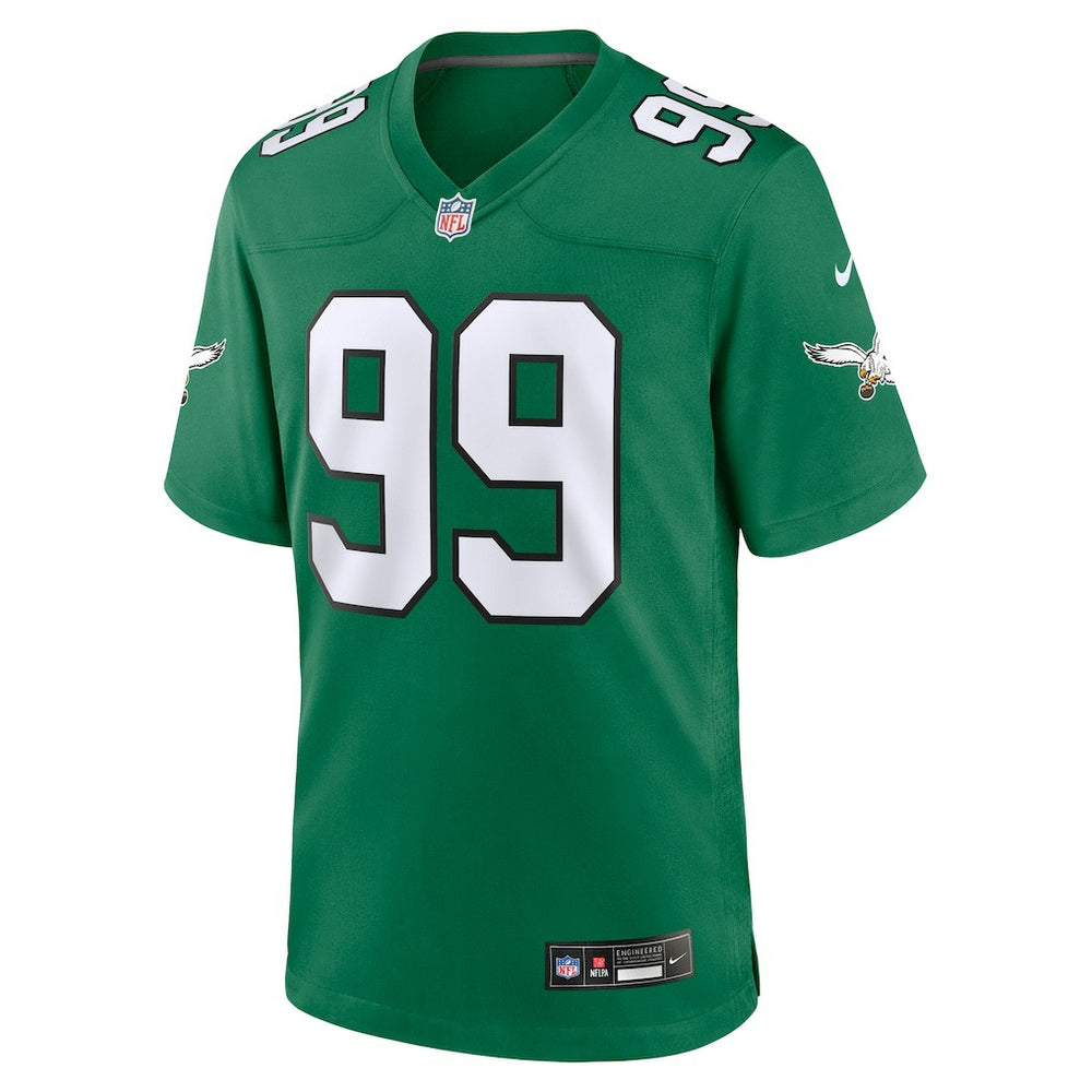 Jerome Brown Philadelphia Eagles Retired Player Alternate Game Jersey - Kelly Green Jerseys