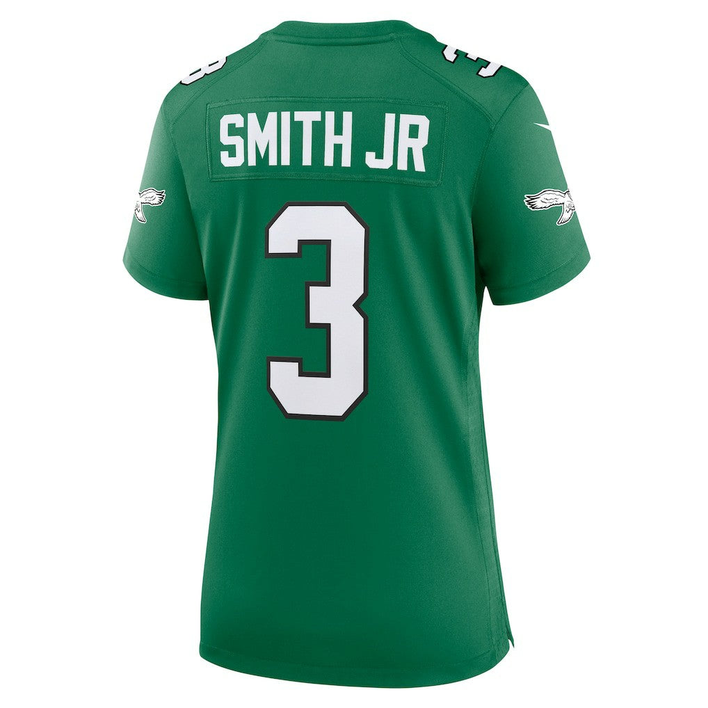 Nolan Smith Philadelphia Eagles Women's Alternate Game Jersey - Kelly Green Jerseys
