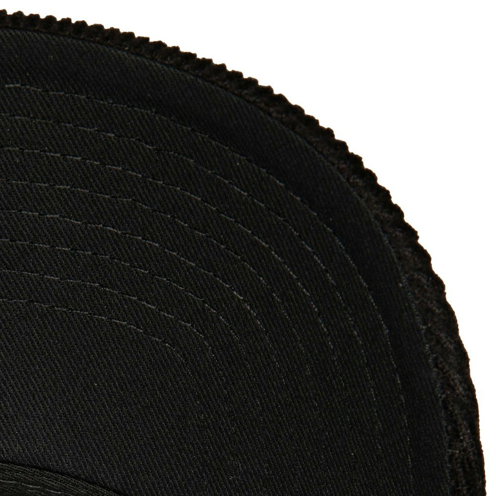 Brooklyn Nets Times Up Classic Script Cord Trucker Hat Black - Mitchell & Ness