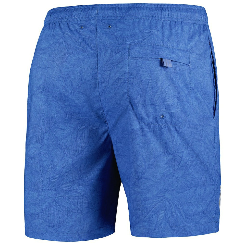 Indianapolis Colts Naples Layered Leaves Swim Trunks - Royal