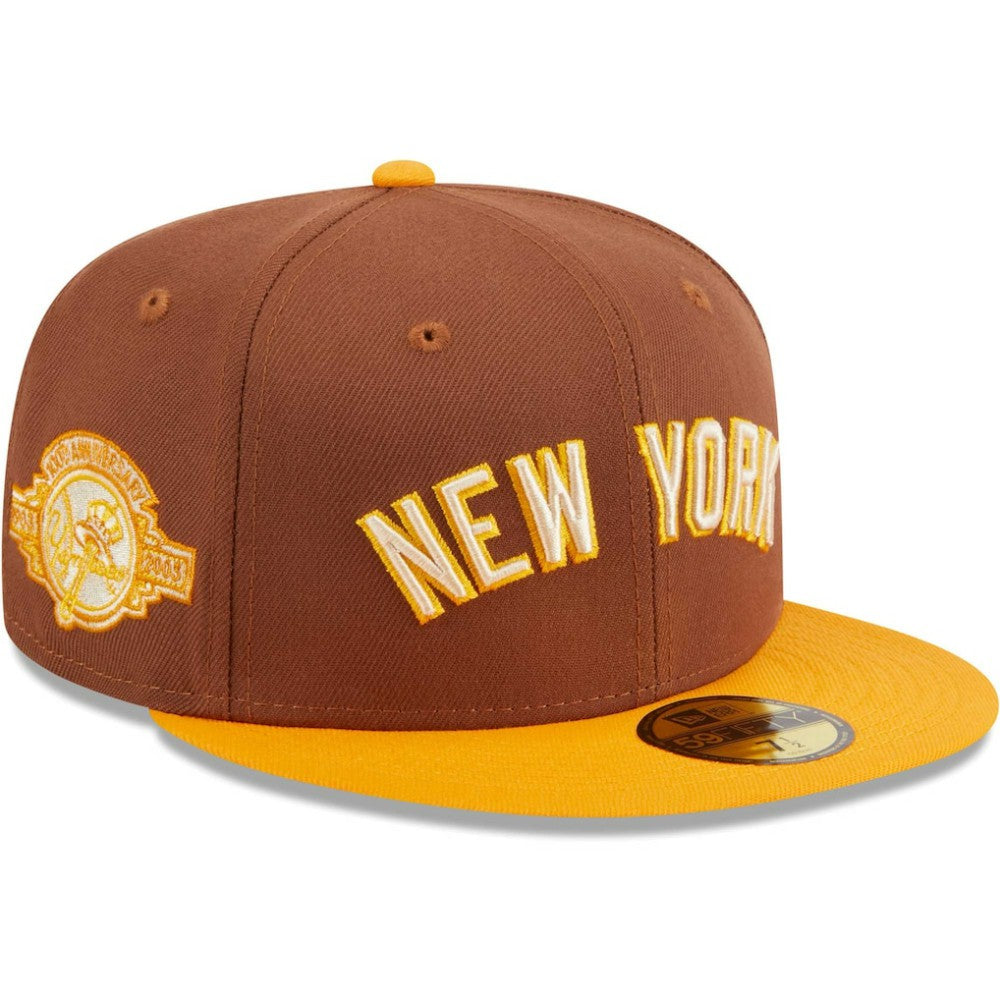 New York Yankees New Era Tiramisu  59FIFTY Fitted Hat - Brown Hats