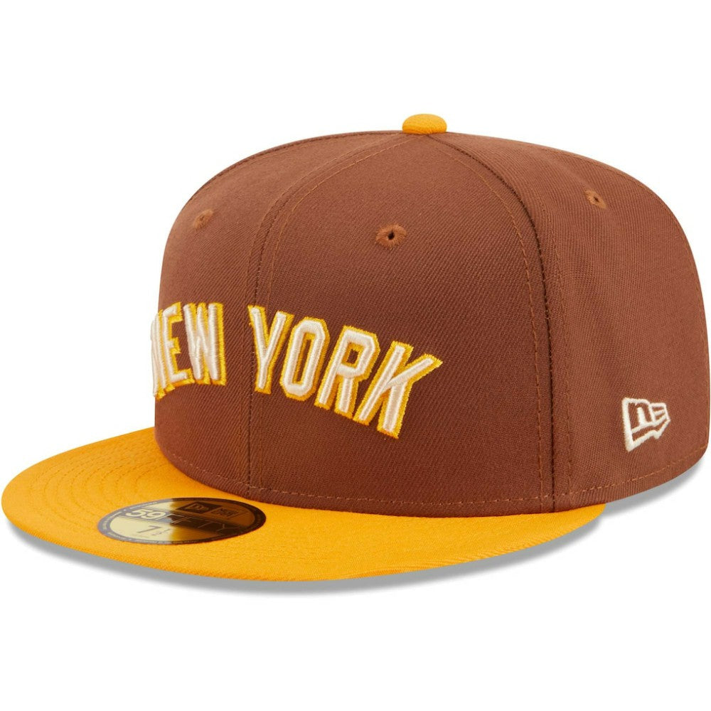 New York Yankees New Era Tiramisu  59FIFTY Fitted Hat - Brown Hats