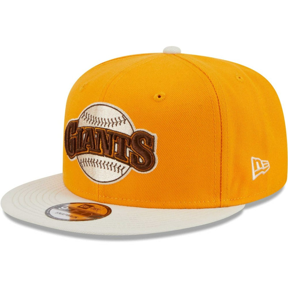 San Francisco Giants New Era Tiramisu  9FIFTY Snapback Hat - Gold Hats