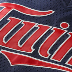 David Ortiz Minnesota Twins Mitchell & Ness Youth Cooperstown Collection Mesh Batting Practice Jersey - Navy Jerseys