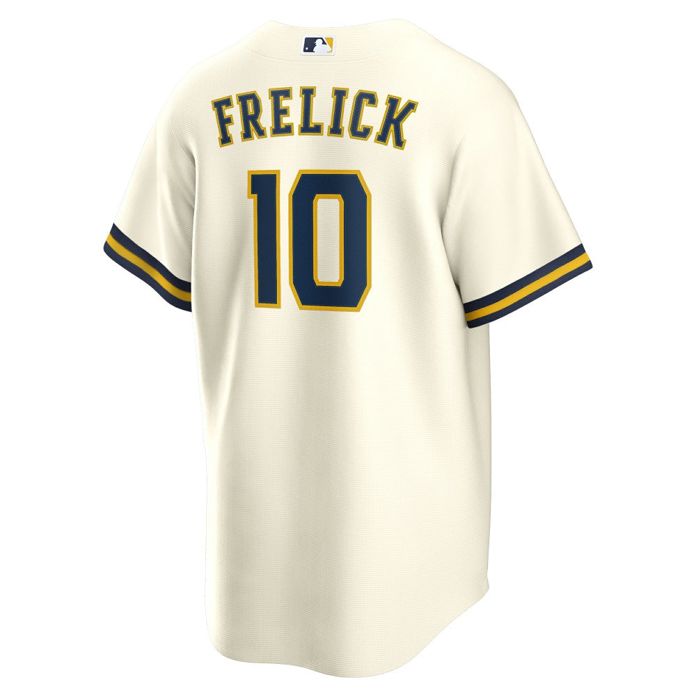Sal Frelick Milwaukee Brewers Nike Home Replica Player Jersey - Cream Jerseys