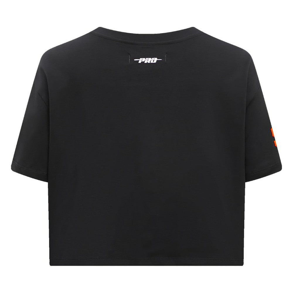 San Francisco Giants Pro Standard Women's Painted Sky Boxy Cropped T-Shirt - Black T-shirts