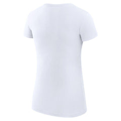Miami Marlins G-III 4Her by Carl Banks Women's Super-Slim Fit Lightweight Team Graphic T-Shirt - White T-shirts