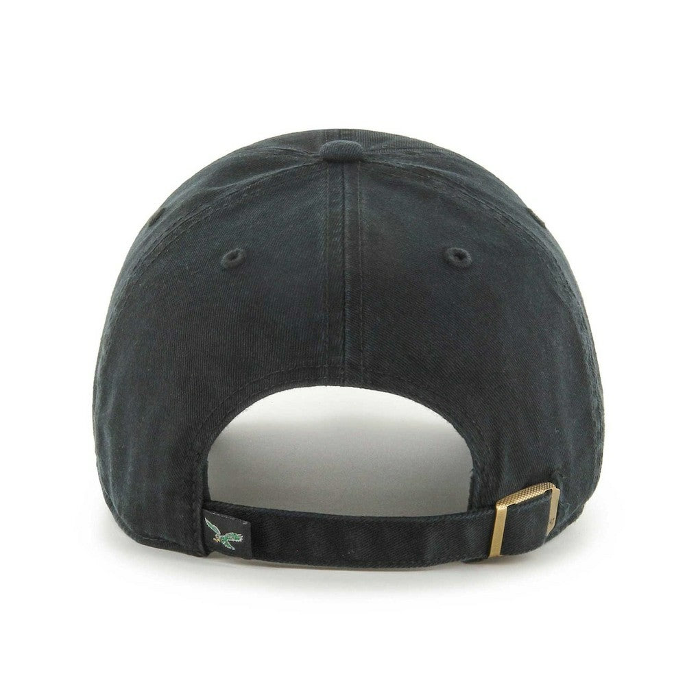 Philadelphia Eagles '47 Clean Up Adjustable Hat - Black Hats