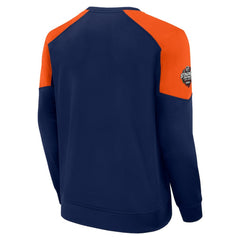 New York Islanders Fanatics 2024 NHL Stadium Series Authentic Pro Fleece Logo Pullover Sweatshirt - Navy | US 200460332