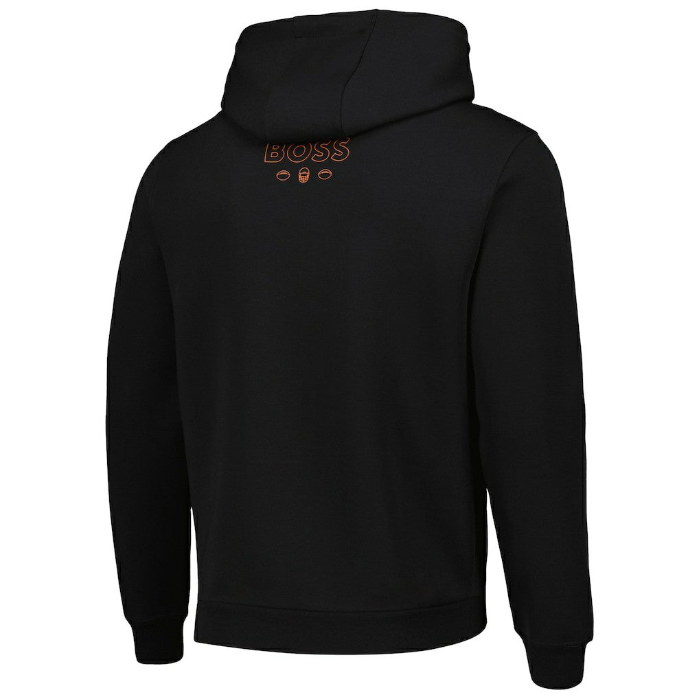 Cincinnati Bengals BOSS X NFL Touchback Pullover Hoodie - Black Hoodies