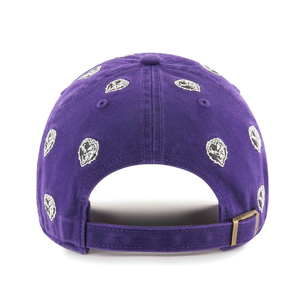 Baltimore Ravens '47 Confetti Clean Up Adjustable Hat - Purple Hats