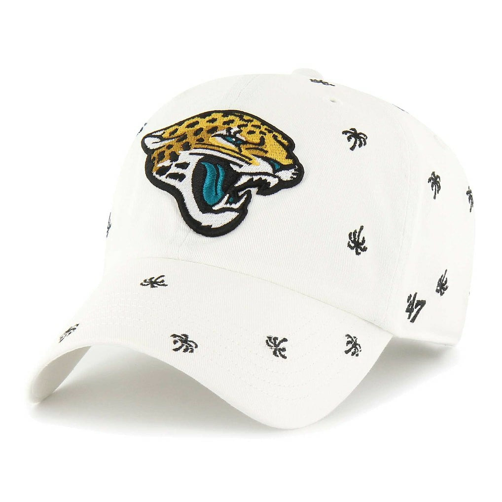 Jacksonville Jaguars '47 Confetti Clean Up Adjustable Hat - White Hats