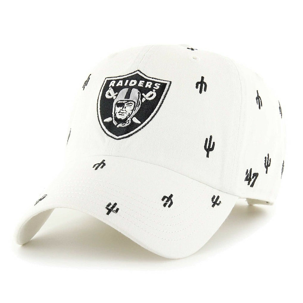 Las Vegas Raiders '47 Confetti Clean Up Adjustable Hat - White Hats