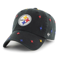 Pittsburgh Steelers '47 Confetti Clean Up Adjustable Hat - Black Hats