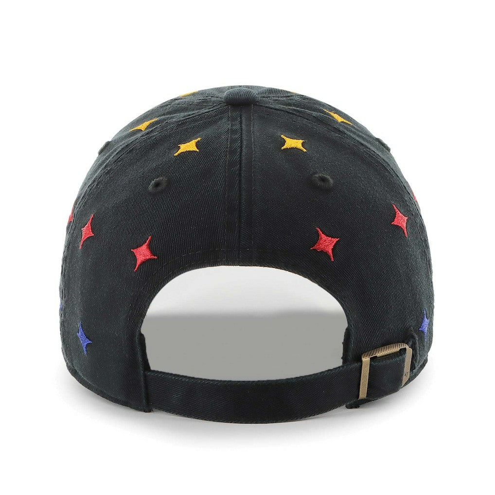 Pittsburgh Steelers '47 Confetti Clean Up Adjustable Hat - Black Hats