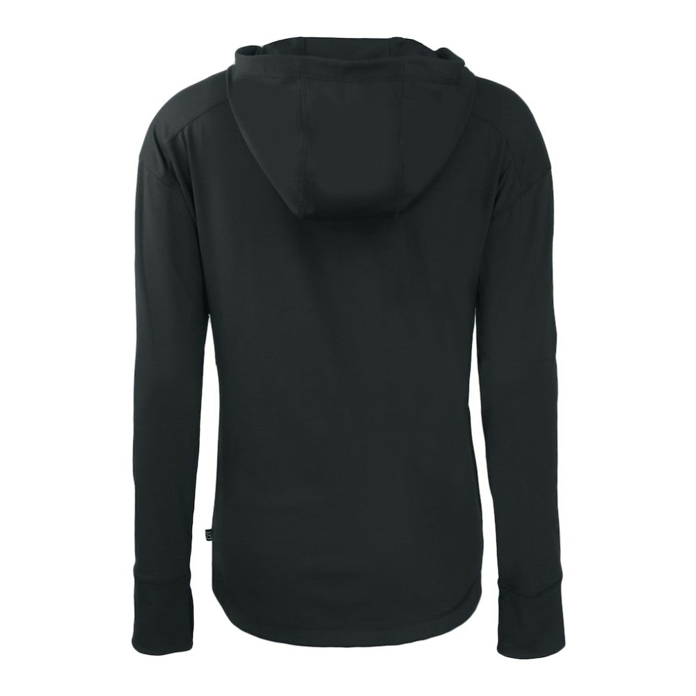 Baltimore Orioles Cutter & Buck Women's Daybreak Eco Recycled Full-Zip Hoodie - Black Hoodies