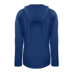 Kansas City Royals Cutter & Buck Women's Daybreak Eco Recycled Half-Zip Hoodie - Royal Hoodies