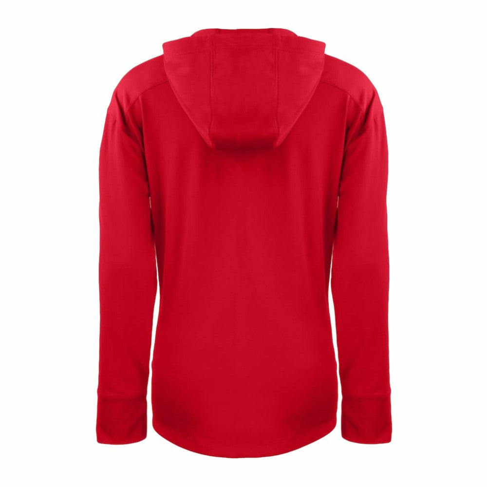 Philadelphia Phillies Cutter & Buck Women's Daybreak Eco Recycled Half-Zip Hoodie - Red Hoodies
