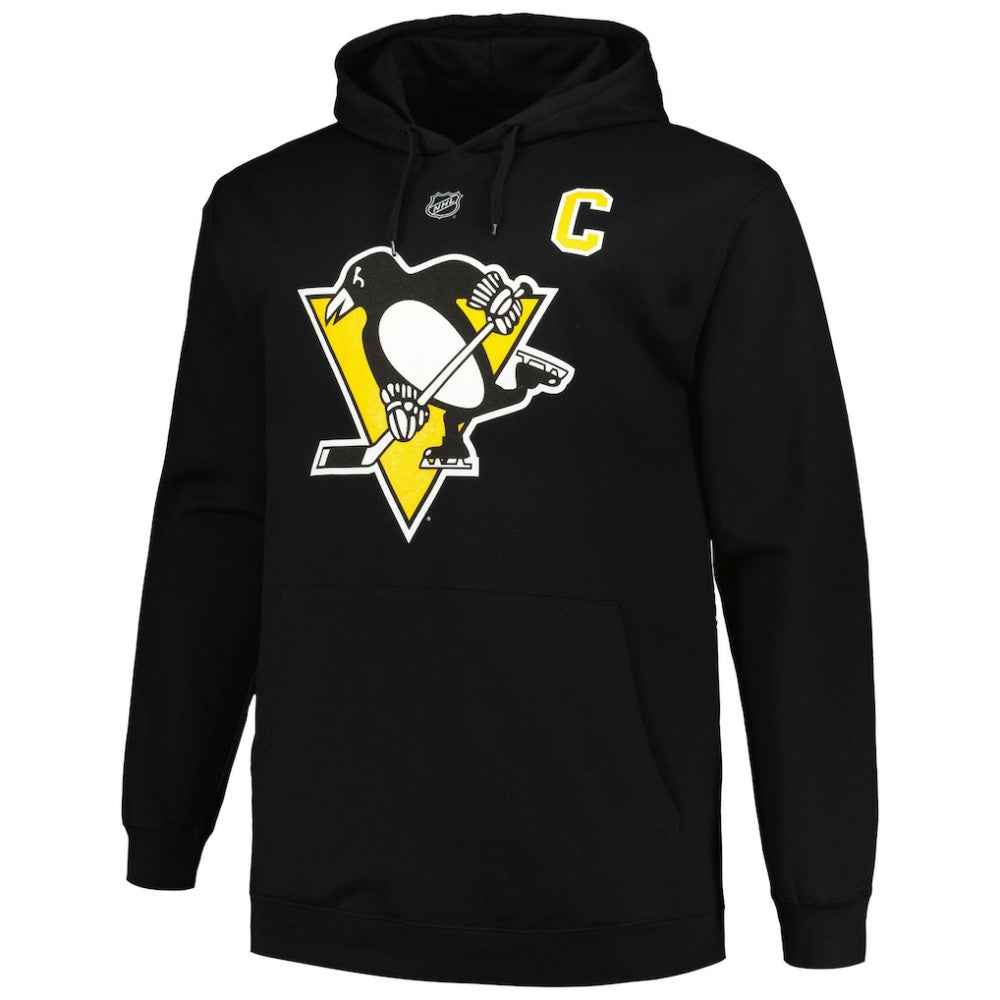 Mario Lemieux Pittsburgh Penguins Mitchell & Ness Name & Number Pullover Hoodie - Black | US 200464402
