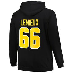 Mario Lemieux Pittsburgh Penguins Mitchell & Ness Name & Number Pullover Hoodie - Black | US 200464402