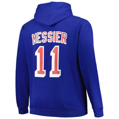 Mark Messier New York Rangers Mitchell & Ness Name & Number Pullover Hoodie - Blue | US 200464404