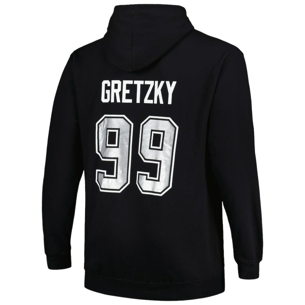 Wayne Gretzky Los Angeles Kings Mitchell & Ness Name & Number Pullover Hoodie - Black | US 200464405