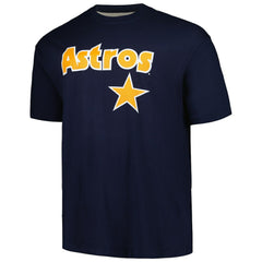 Jeff Bagwell Houston Astros Profile Big & Tall Cooperstown Collection Player Name & Number T-Shirt - Navy T-shirts