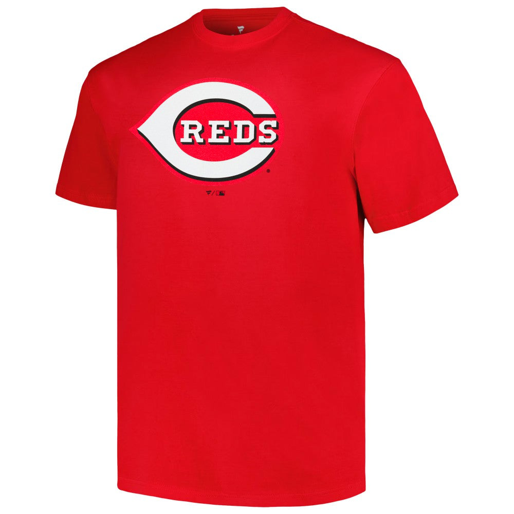 Elly De La Cruz Cincinnati Reds Fanatics Big & Tall Name & Number T-Shirt - Red T-shirts