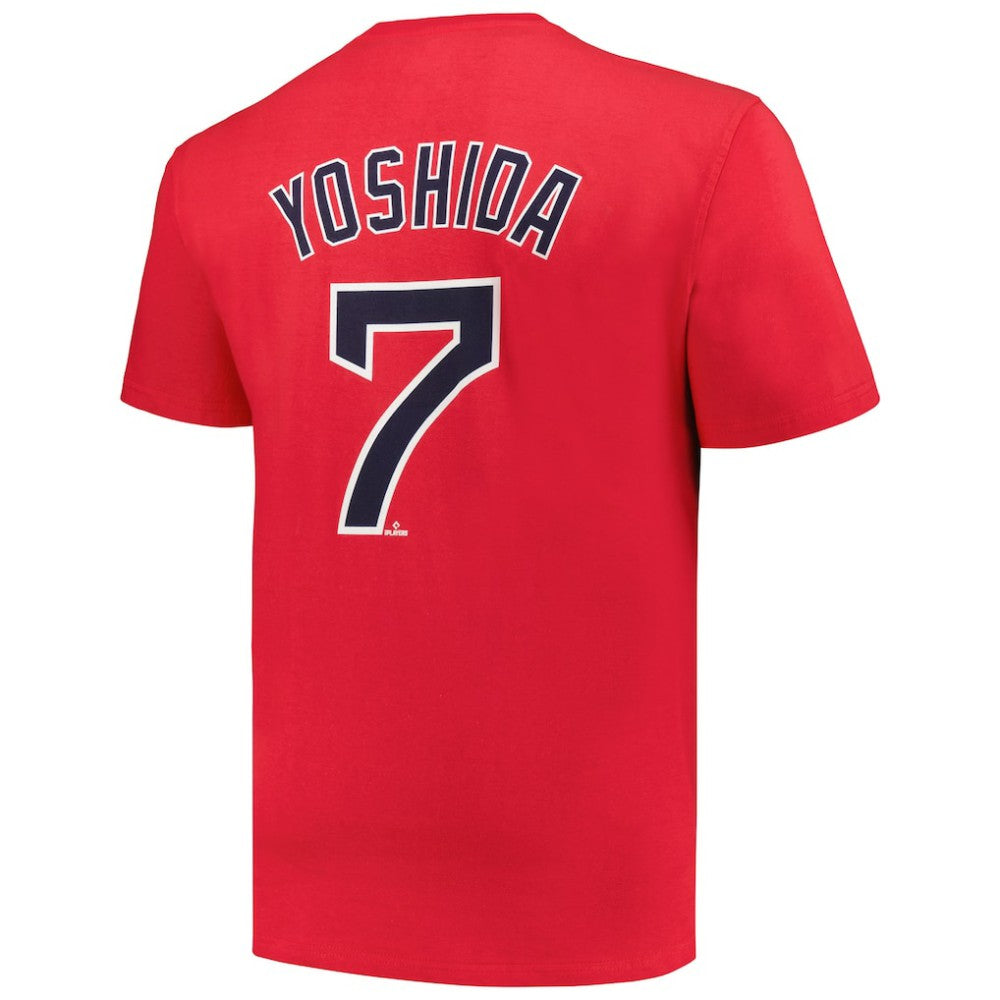 Masataka Yoshida Boston Red Sox Big & Tall Name & Number T-Shirt - Red T-shirts
