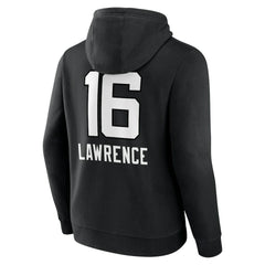 Trevor Lawrence Jacksonville Jaguars Team Wordmark Pullover Hoodie - Black Hoodies