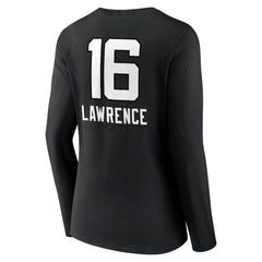 Trevor Lawrence Jacksonville Jaguars Women's Team Wordmark Long Sleeve V-Neck T-Shirt - Black T-shirts