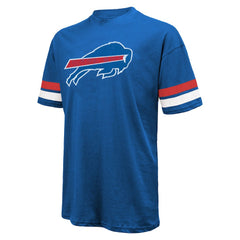 Josh Allen Buffalo Bills Majestic Threads Name & Number Oversize Fit T-Shirt - Royal T-shirts