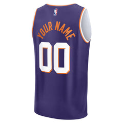 Phoenix Suns Fast Break Custom Jersey Icon Edition Purple - Fanatics outlet
