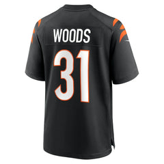 Ickey Woods Cincinnati Bengals Retired Player Game Jersey - Black Jerseys
