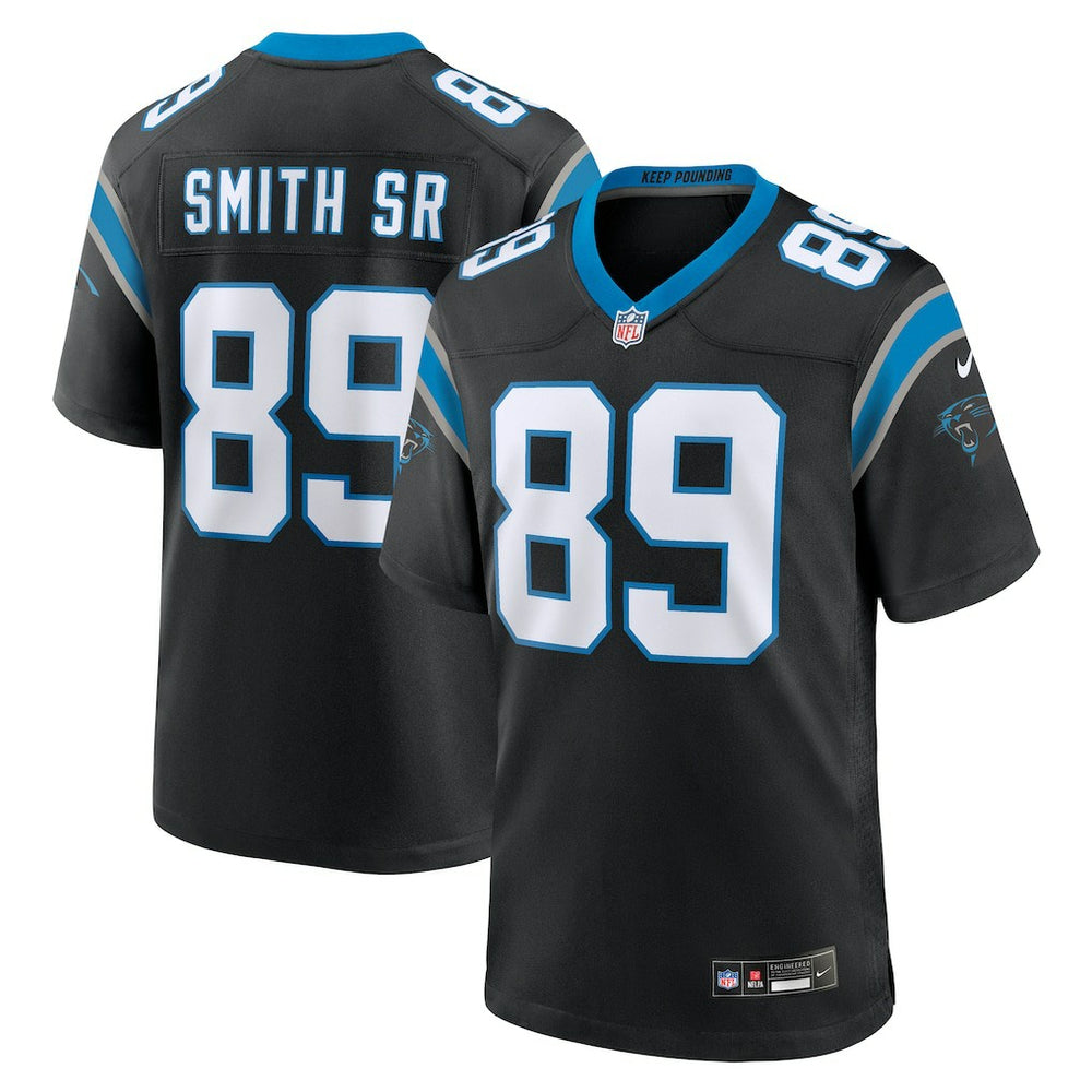 Steve Smith Sr. Carolina Panthers Retired Player Game Jersey - Black Jerseys