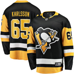 Erik Karlsson Pittsburgh Penguins Fanatics Home Breakaway Jersey - Black | US 200479093