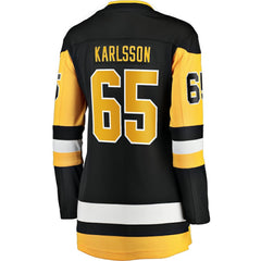 Erik Karlsson Pittsburgh Penguins Fanatics Women's Home Breakaway Jersey - Black | US 200479094